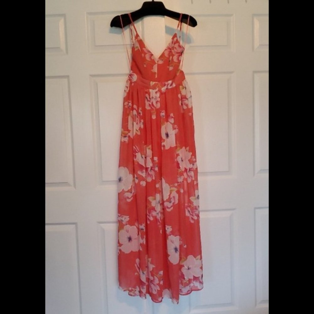 Pink Lily Beautiful Floral Dress NWOT